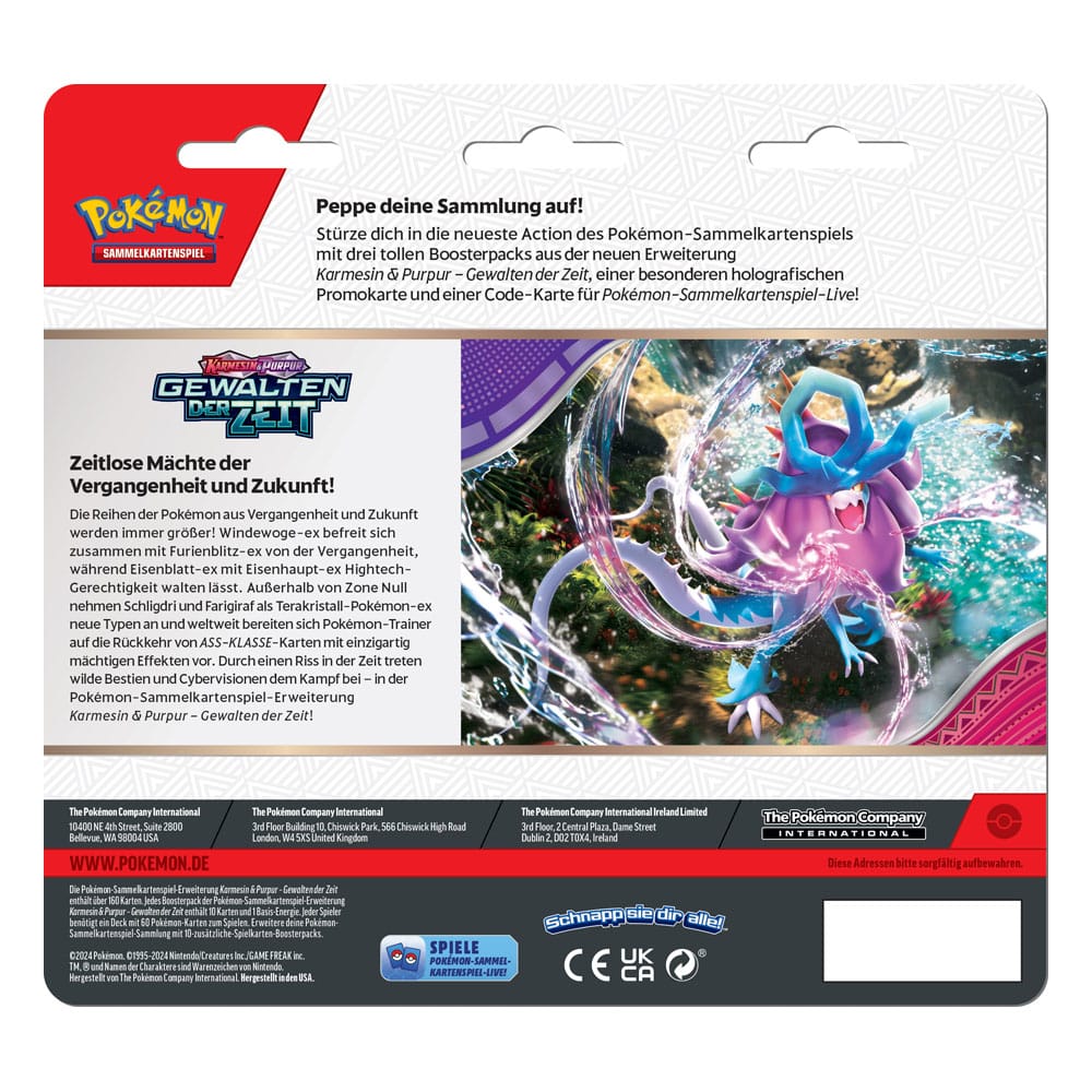 Pokémon TCG KP05 3er-Pack - DE