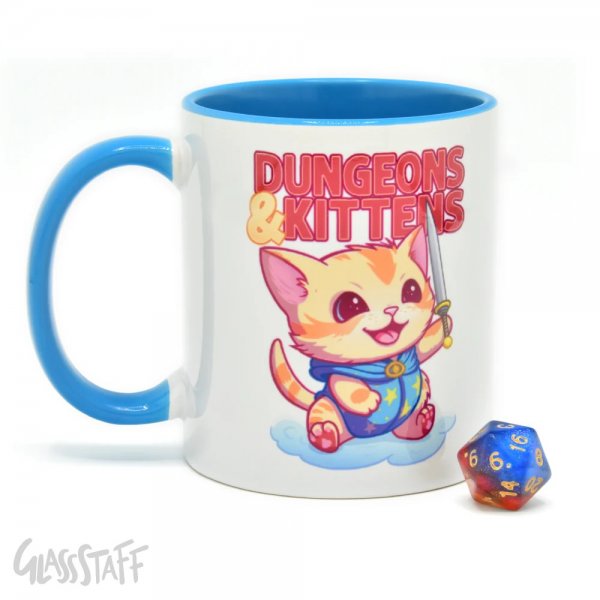 Glassstaff Tasse Dungeons&Kittens