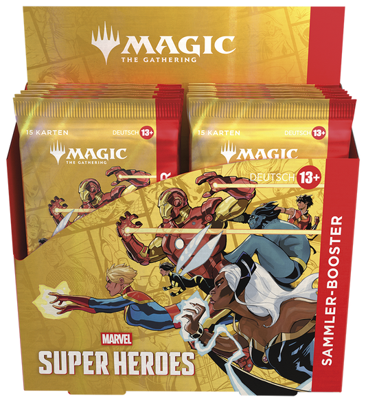 MTG Marvel Super Heroes Collector Booster Display