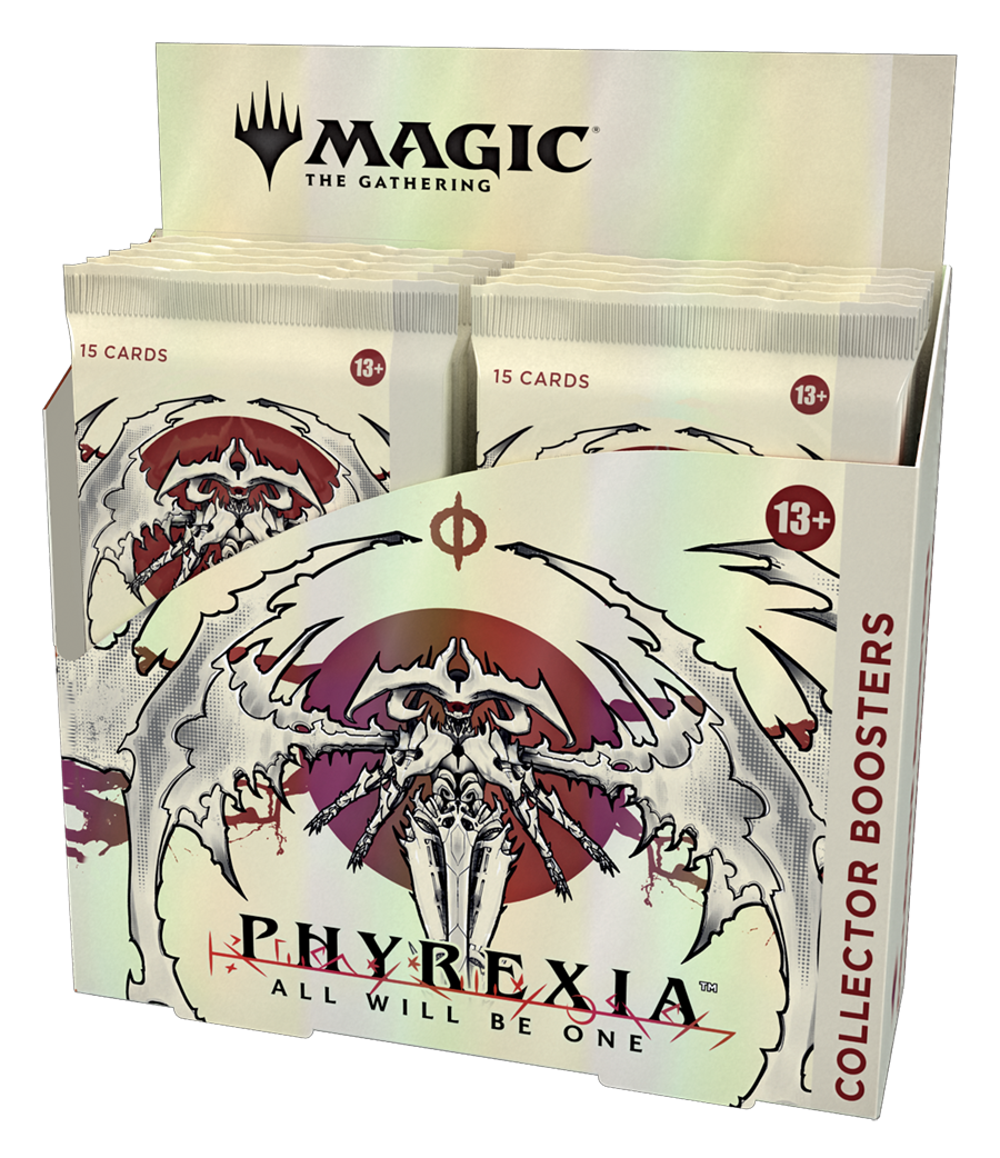 mtg phyrexia all will be one collector booster display