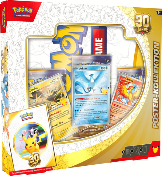 Pokémon TCG 30 Jahre Poster Kollektion