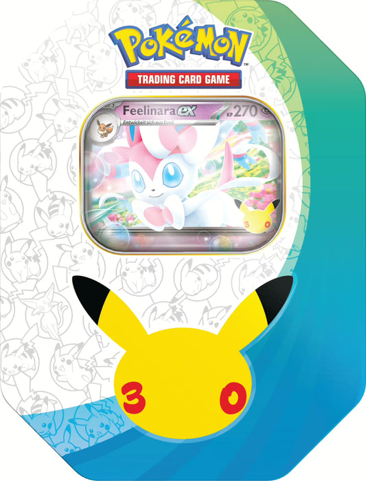 Pokémon TCG 30 Jahre Tin Tag