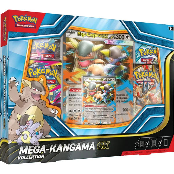 Pokémon-TCG: Mega-Lucario-ex Figuren-Kollektion, Sammelkarten - Deutsch