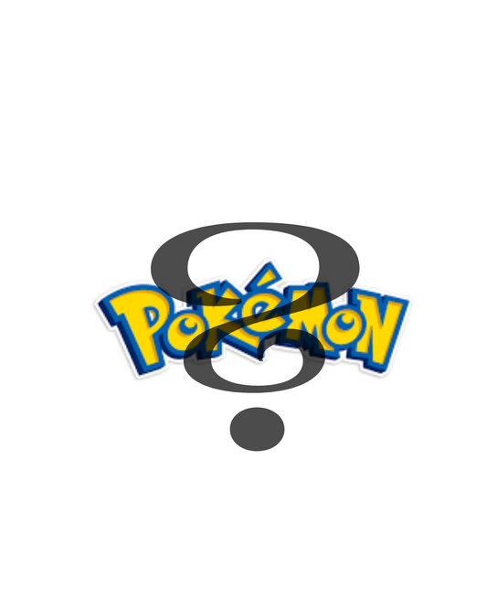 Pokémon Logo mit Fragezeichen