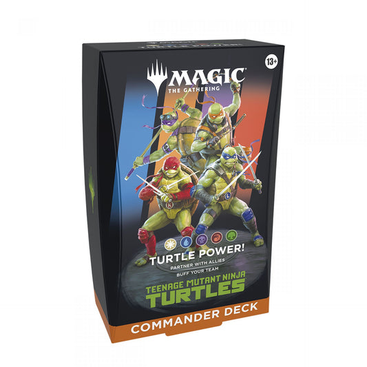 Teenage Mutant Ninja Turtles - Turtle Power Commander Deck deutsch