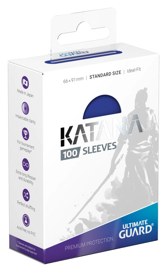 Katana Sleeves Standard Size (100) - Blue