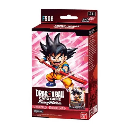 Dragon Ball Super Card Game - (EN) Fusion World Son Goku (mini) Starter Deck FS06