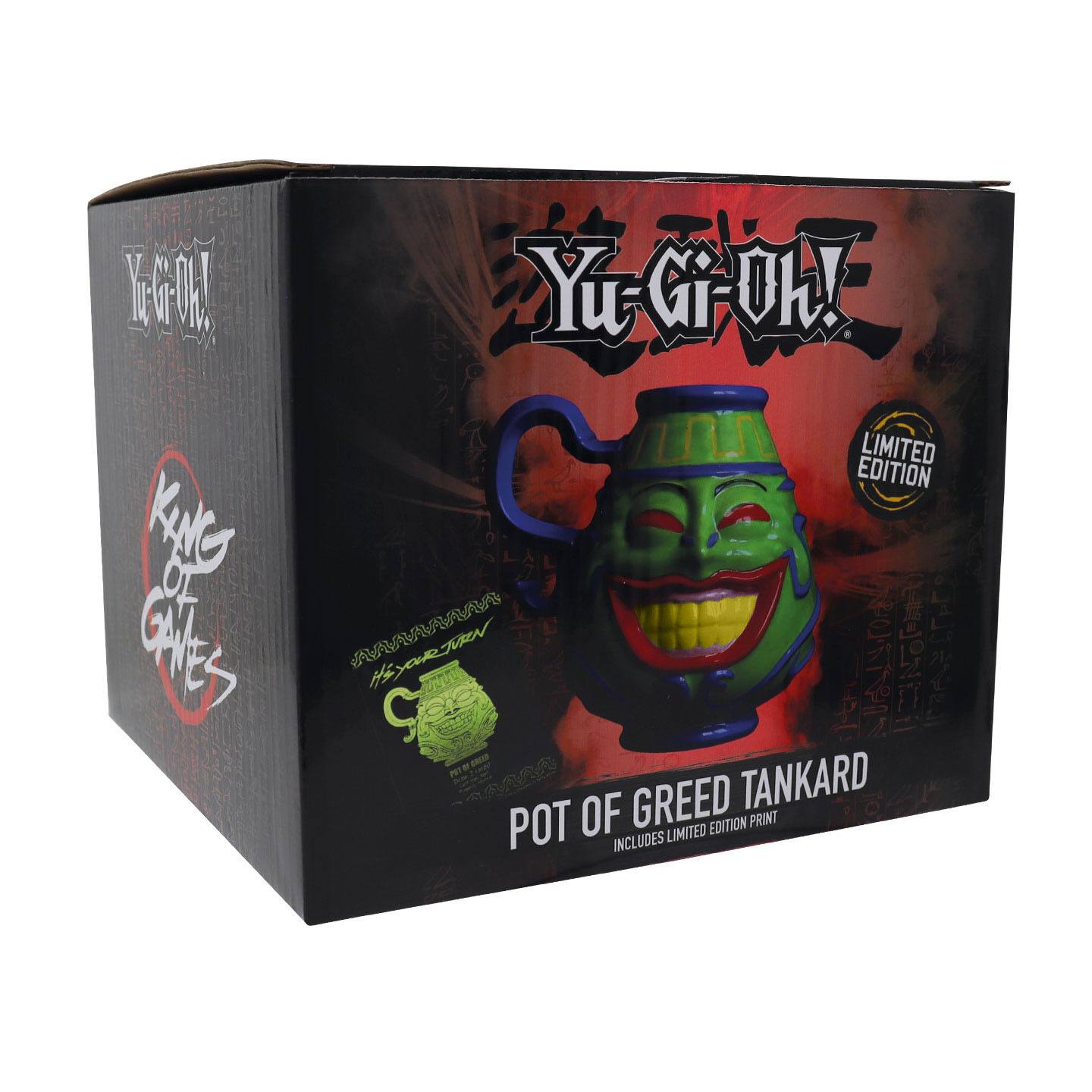 Yu-Gi-Oh Krug Pot of Greed Limited Edition