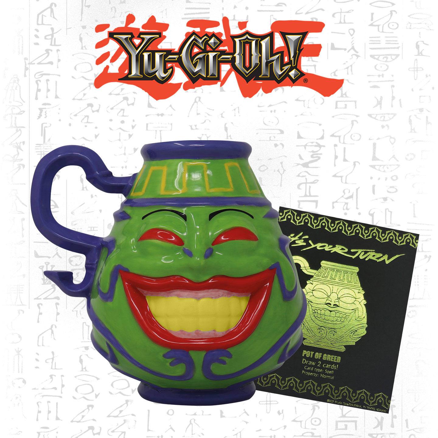 Yu-Gi-Oh Krug Pot of Greed Limited Edition