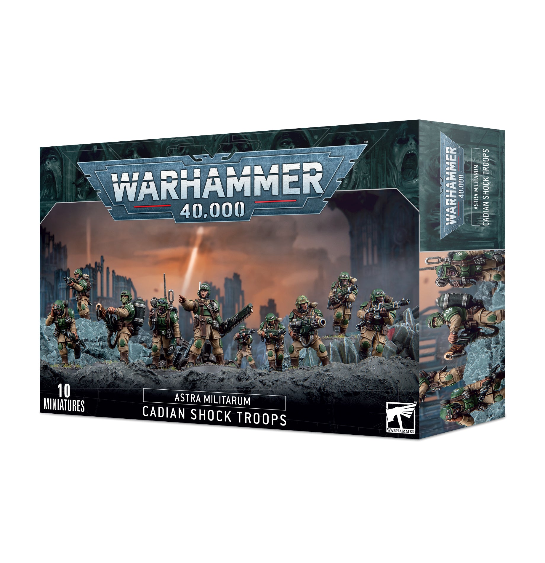 Warhammer 40k Astra Militarium Cadianische Schock Truppen