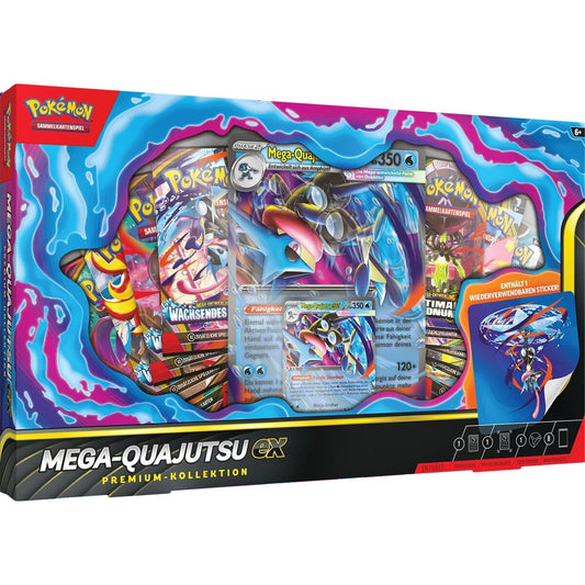 Pokémon TCG Mega Quajutsu ex Kollektion
