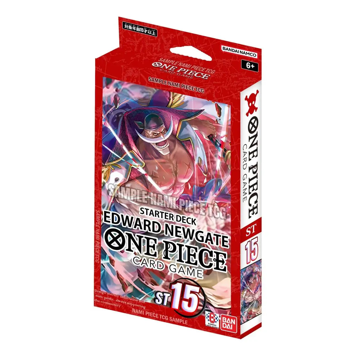 One Piece ST15 rot Edward Newgate