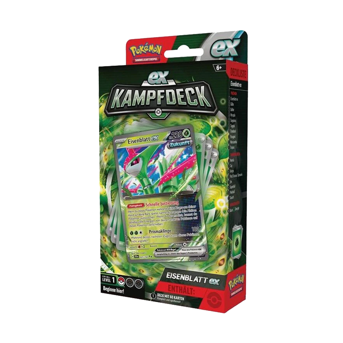 Pokemon ex Kampfdeck Eisenblatt - DE