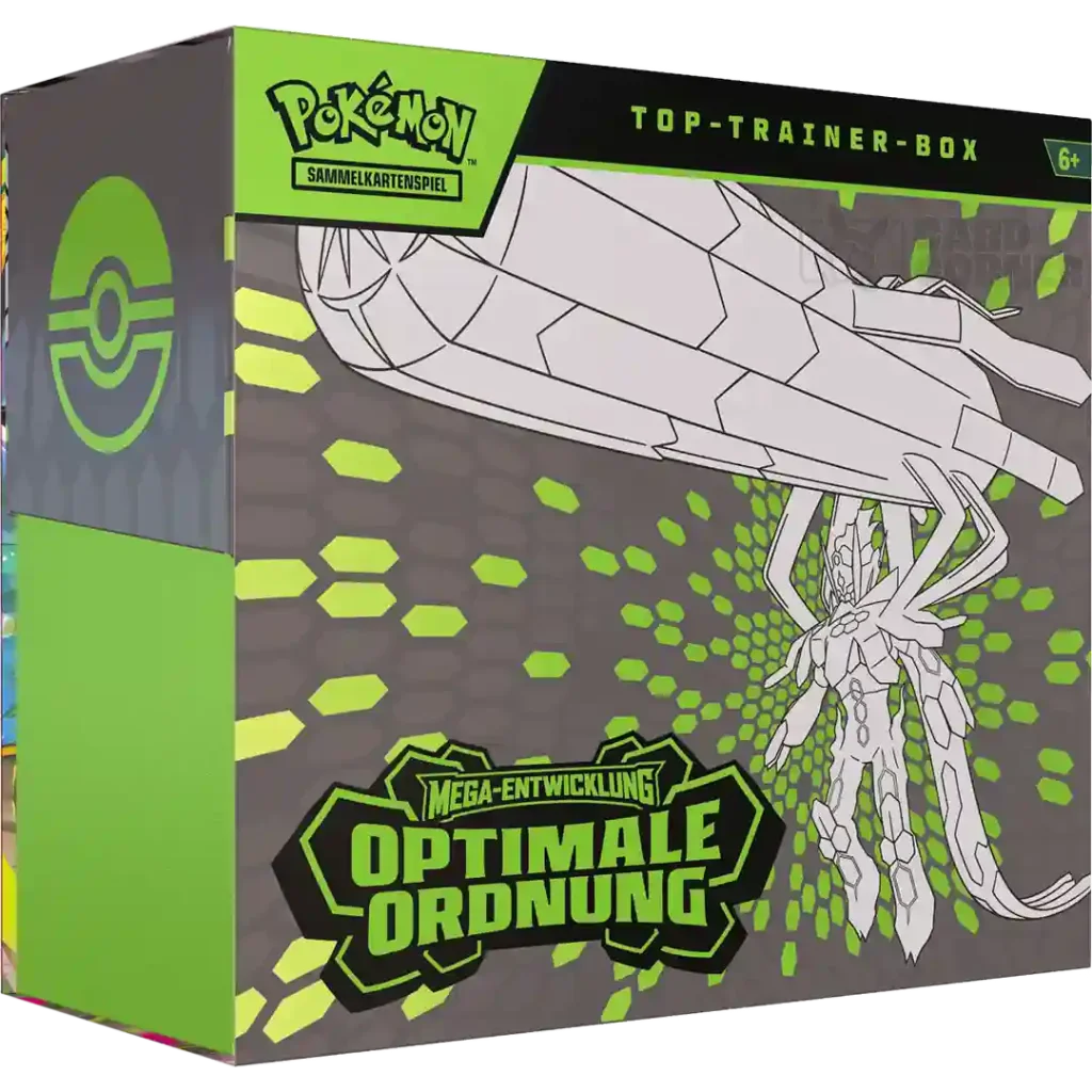 Pokémon Top Trainer Box Optimale Ordnung