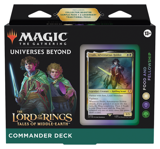 The Lord of the Rings: Tales of Middle-Earth - Commander-Deck Food and Fellowship - englisch  The Lord of the Rings: Tales of Middle-Earth - Commander-Deck Food and Fellowship - englisch