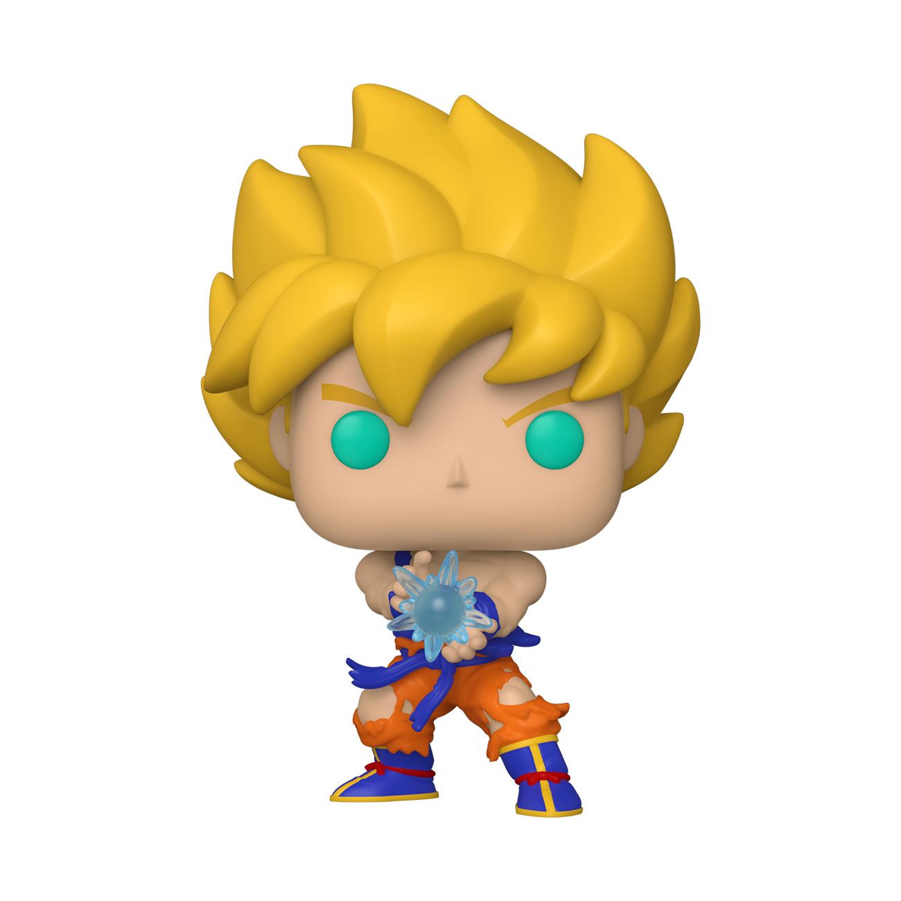 Dragon Ball Z POP! Animation Vinyl Figur SS Goku w/ Kamehameha Wave 9 cm