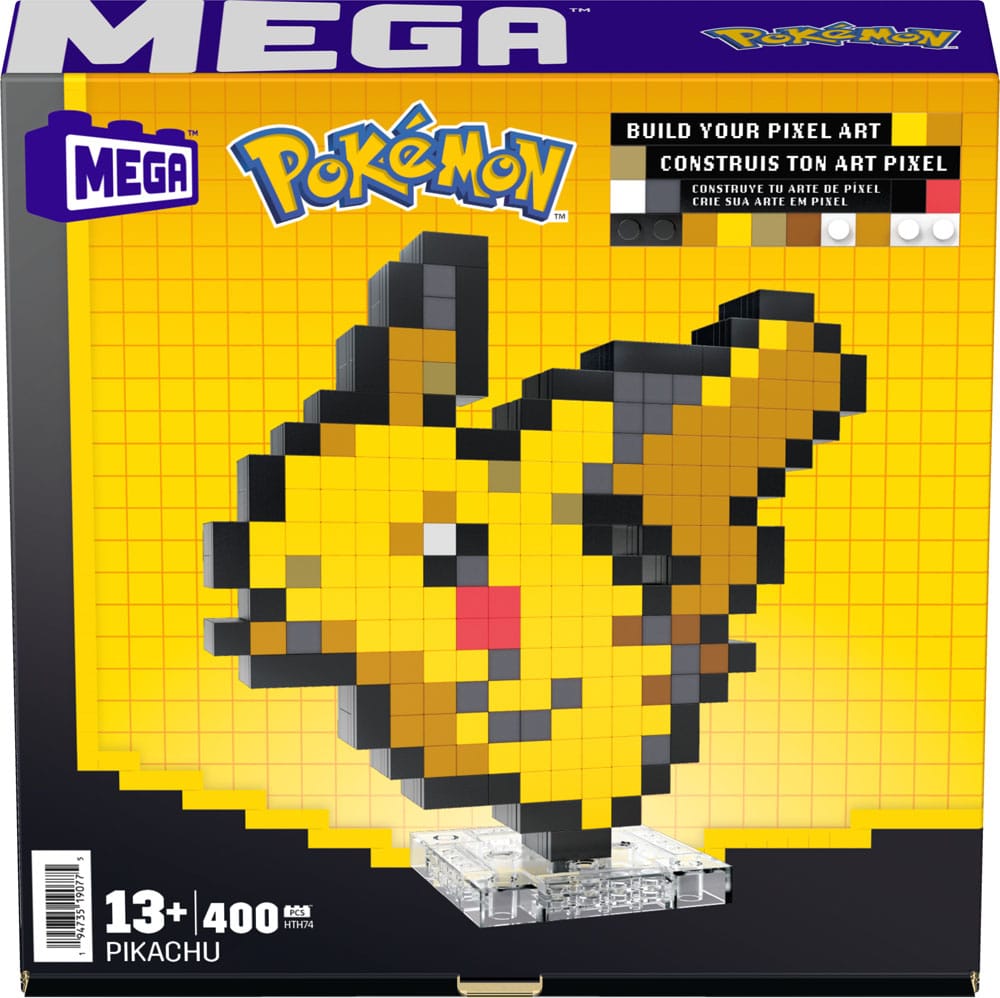 Pokémon MEGA Bauset Pikachu Pixel Art