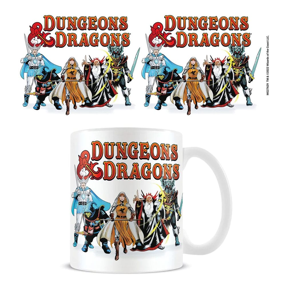 Dungeons & Dragons Tasse Retro Group