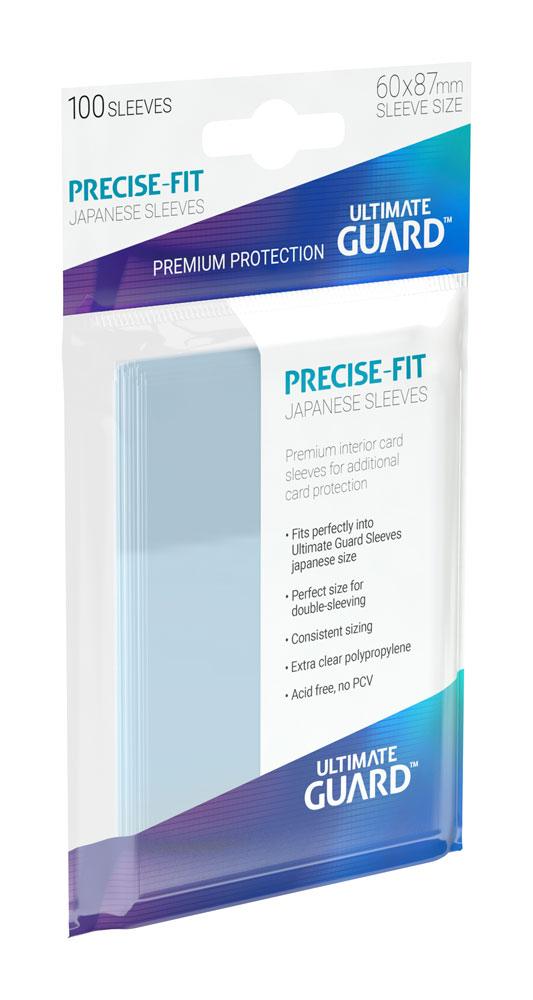 Ultimate Guard Precise-Fit Sleeves Japanische Größe Transparent (100)