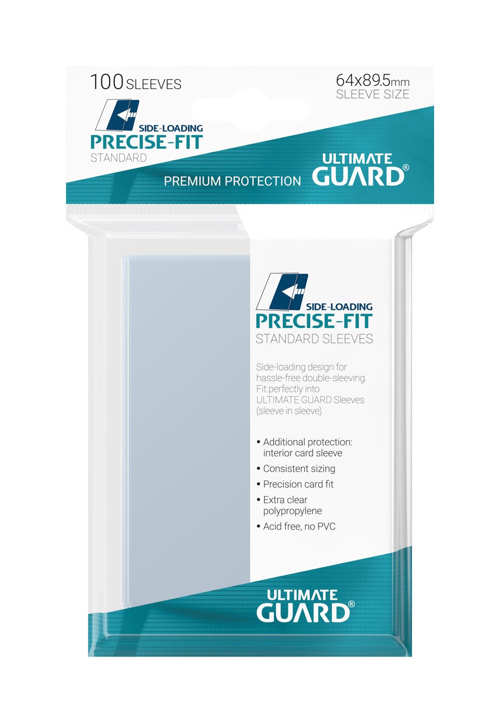 Ultimate Guard Precise-Fit Sleeves Side-Loading Standardgröße Transparent (100)