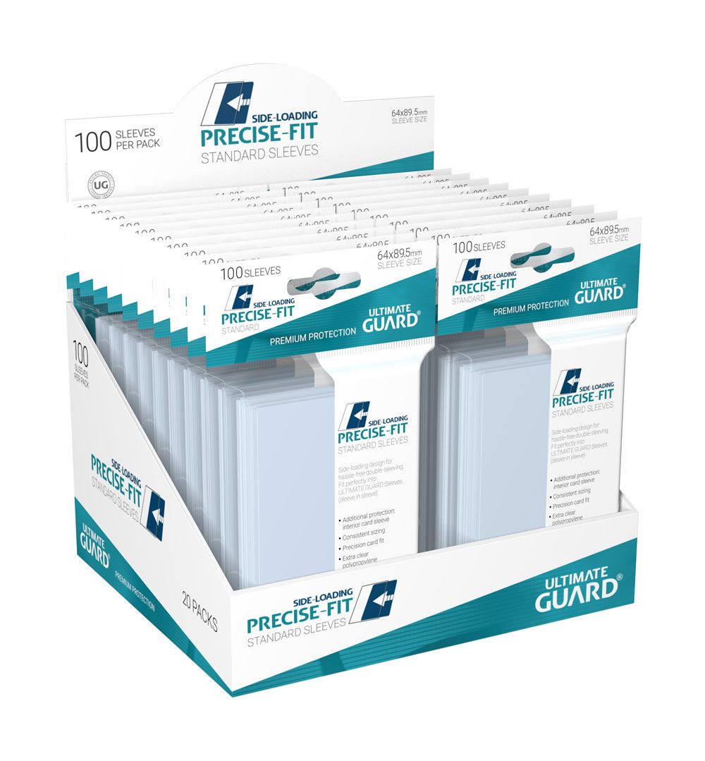 Ultimate Guard Precise-Fit Sleeves Side-Loading Standardgröße Transparent (100)