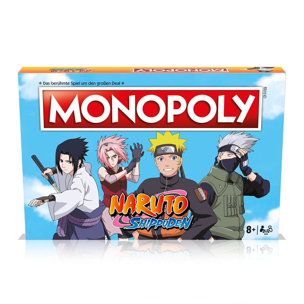 Monopoly Brettspiel Naruto Shippuden - DE