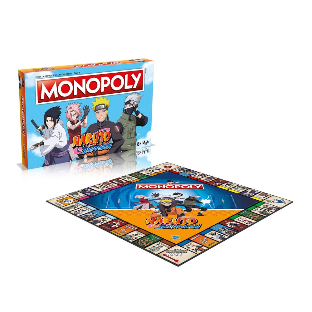 Monopoly Brettspiel Naruto Shippuden - DE