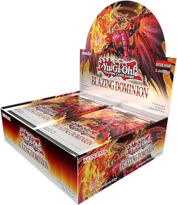 Yu-Gi-Oh Blazing Dominions Display