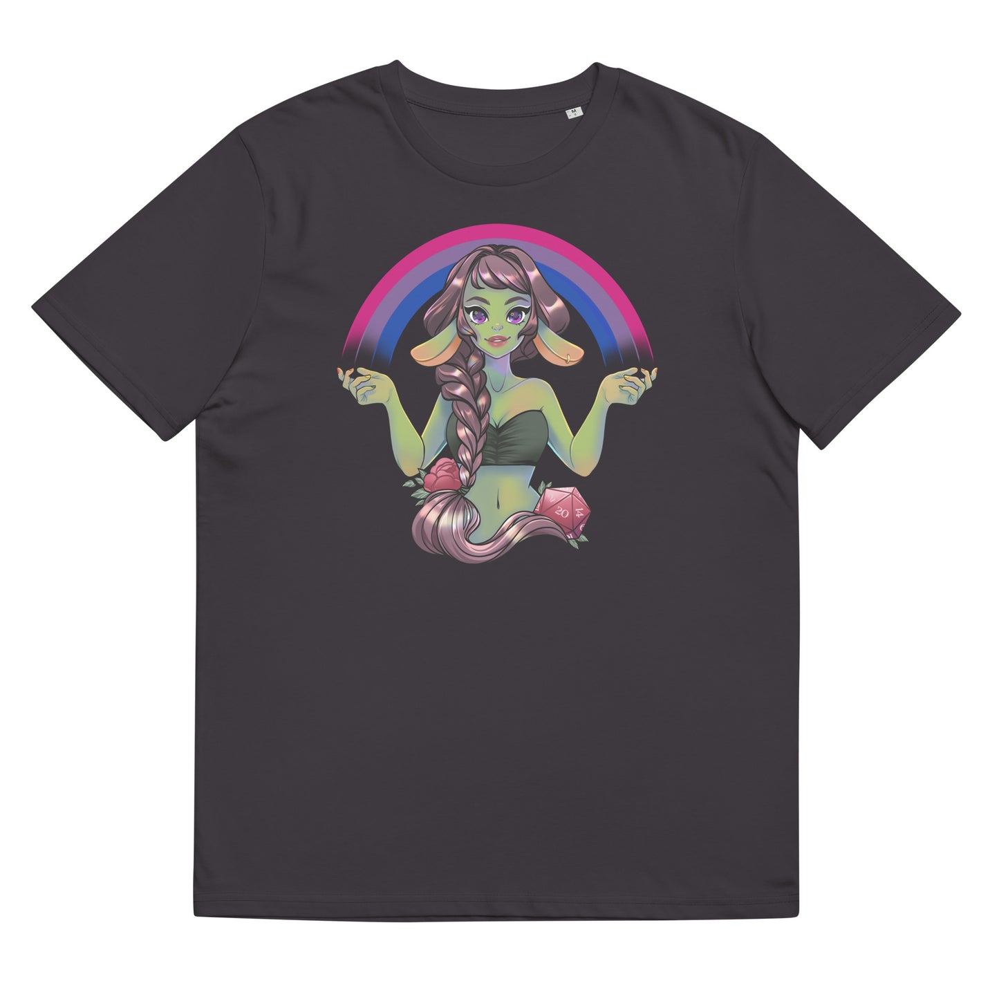 Pride Goblin - Bisexual - Unisex Organic Cotton T-Shirt