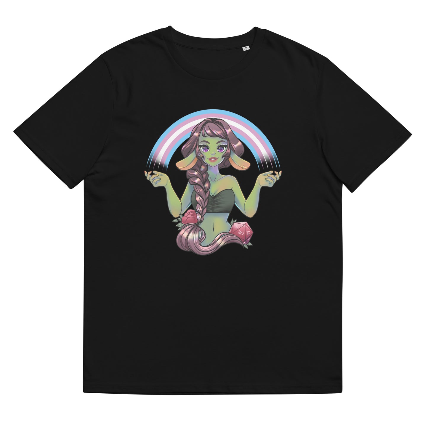Pride Goblin - Transgender - Unisex Organic Cotton T-Shirt