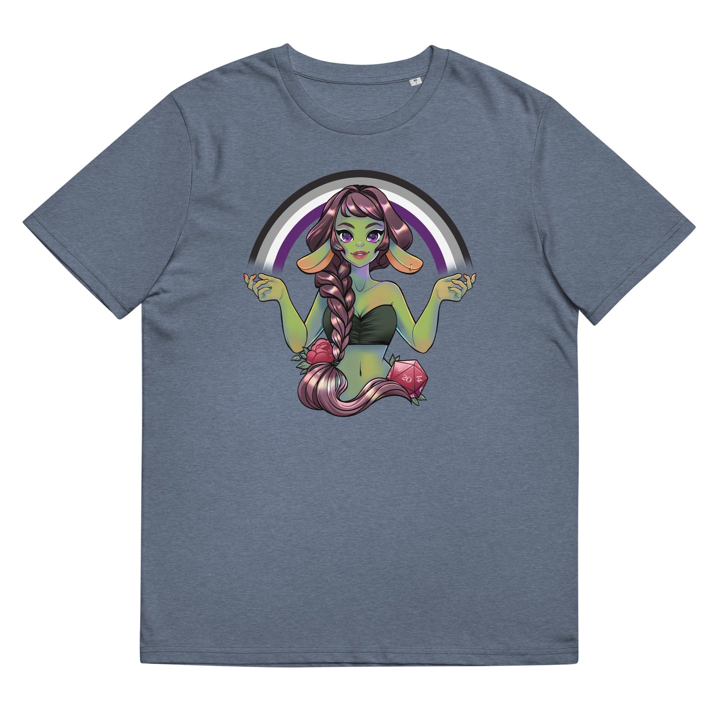 Pride Goblin - Asexual - Unisex Organic Cotton T-Shirt