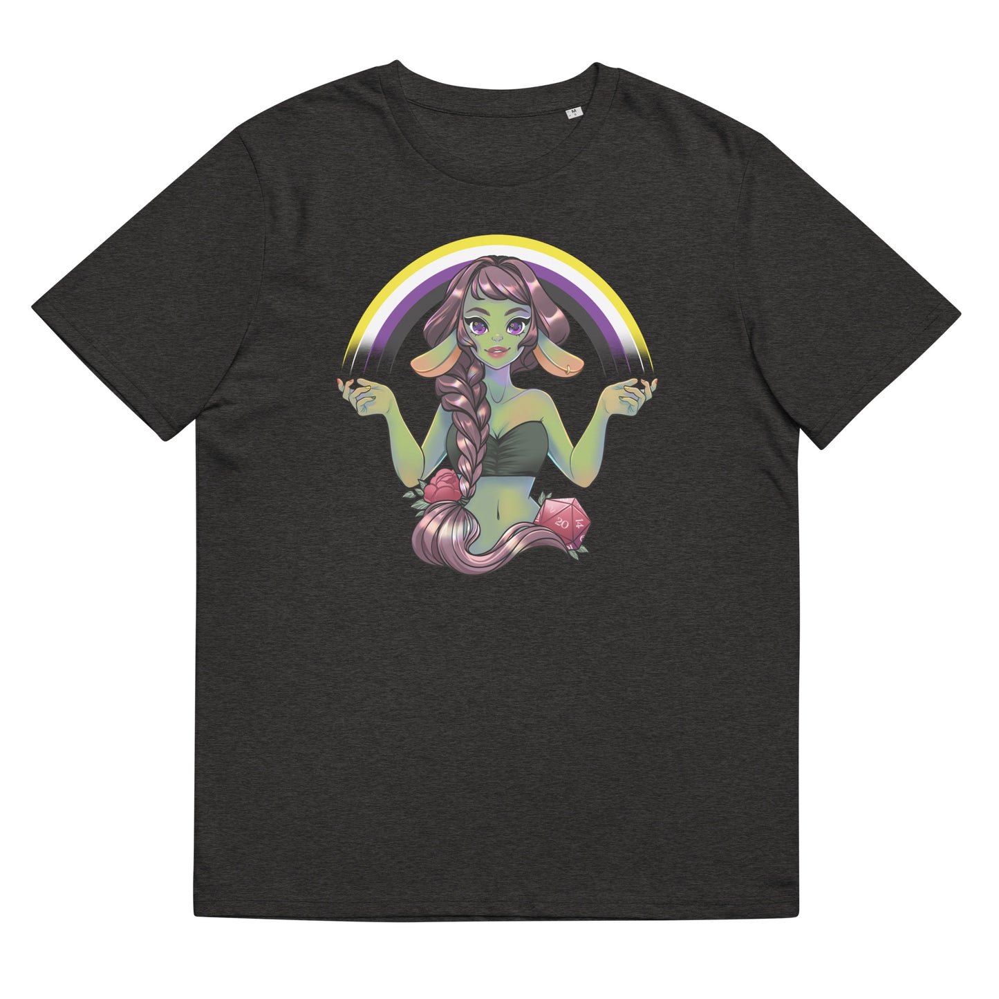 Pride Goblin - Non-Binary - Unisex Organic Cotton T-Shirt