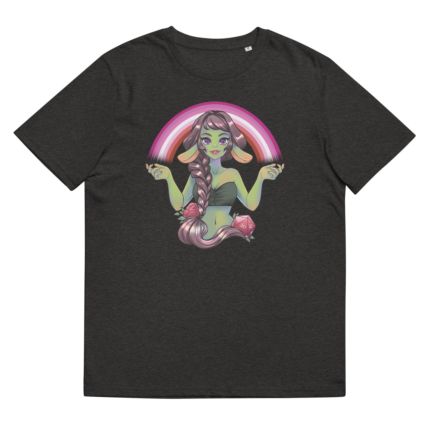 Pride Goblin - Lesbian - Unisex-Bio-Baumwoll-T-Shirt