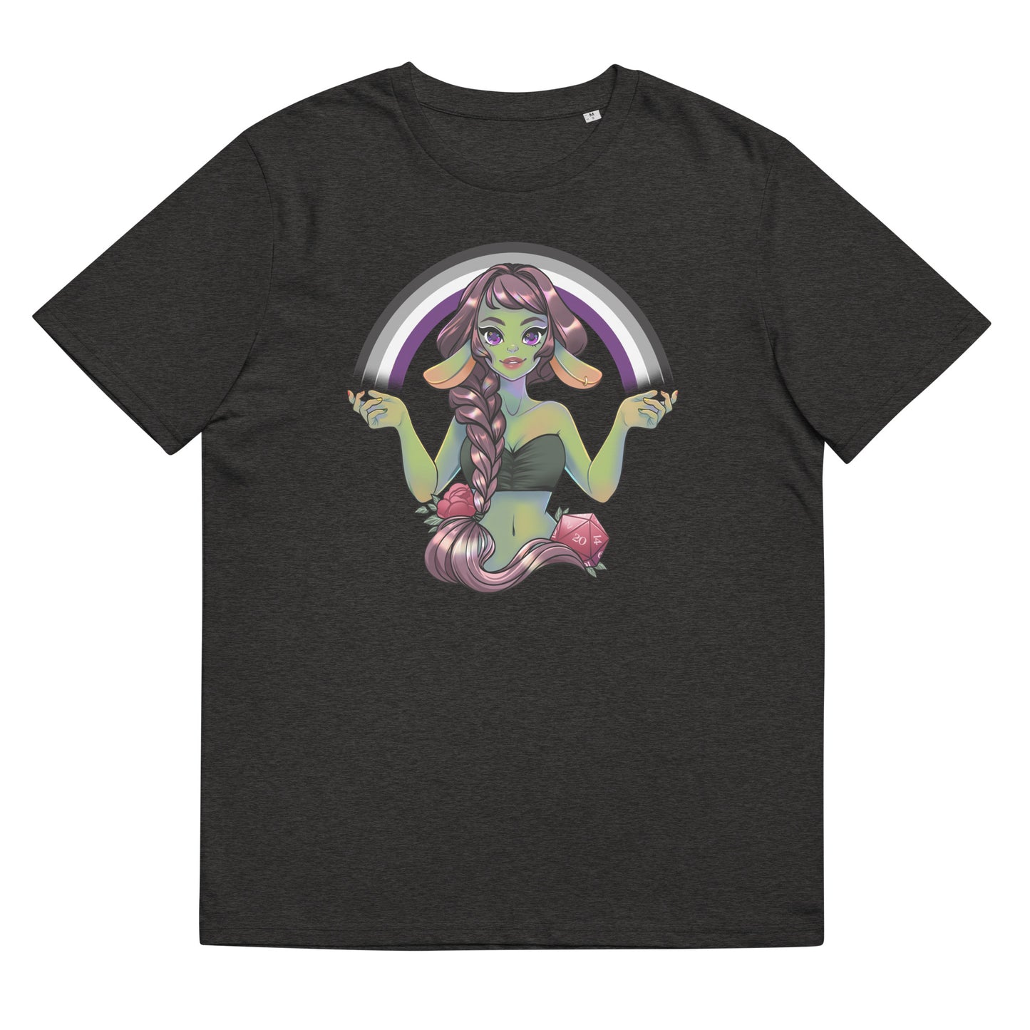 Pride Goblin - Asexual - Unisex-Bio-Baumwoll-T-Shirt