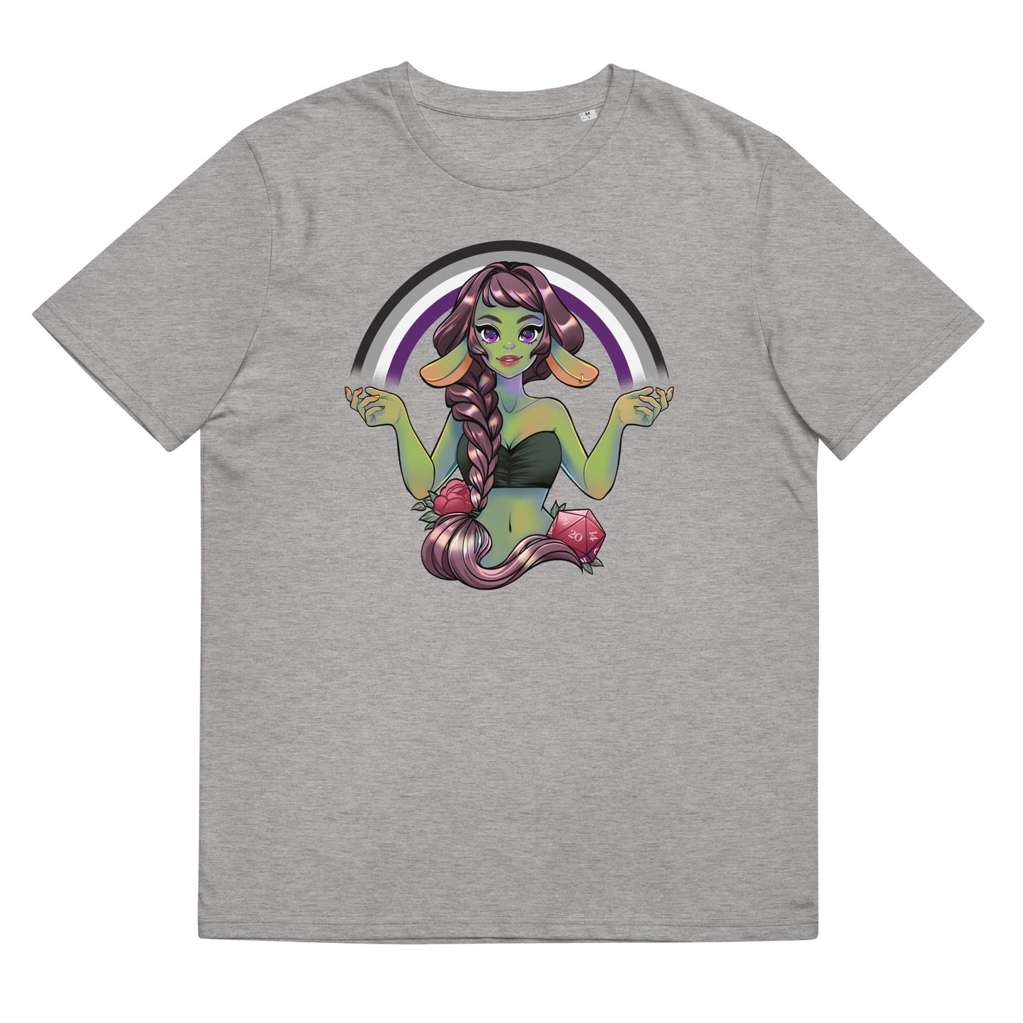 Pride Goblin - Asexual - Unisex-Bio-Baumwoll-T-Shirt