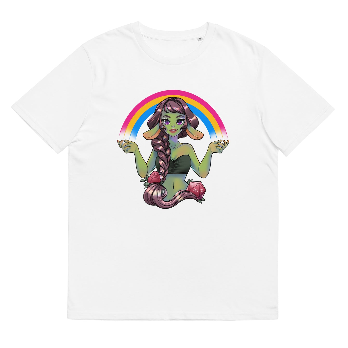 Pride Goblin - Pansexual - Unisex Organic Cotton T-Shirt