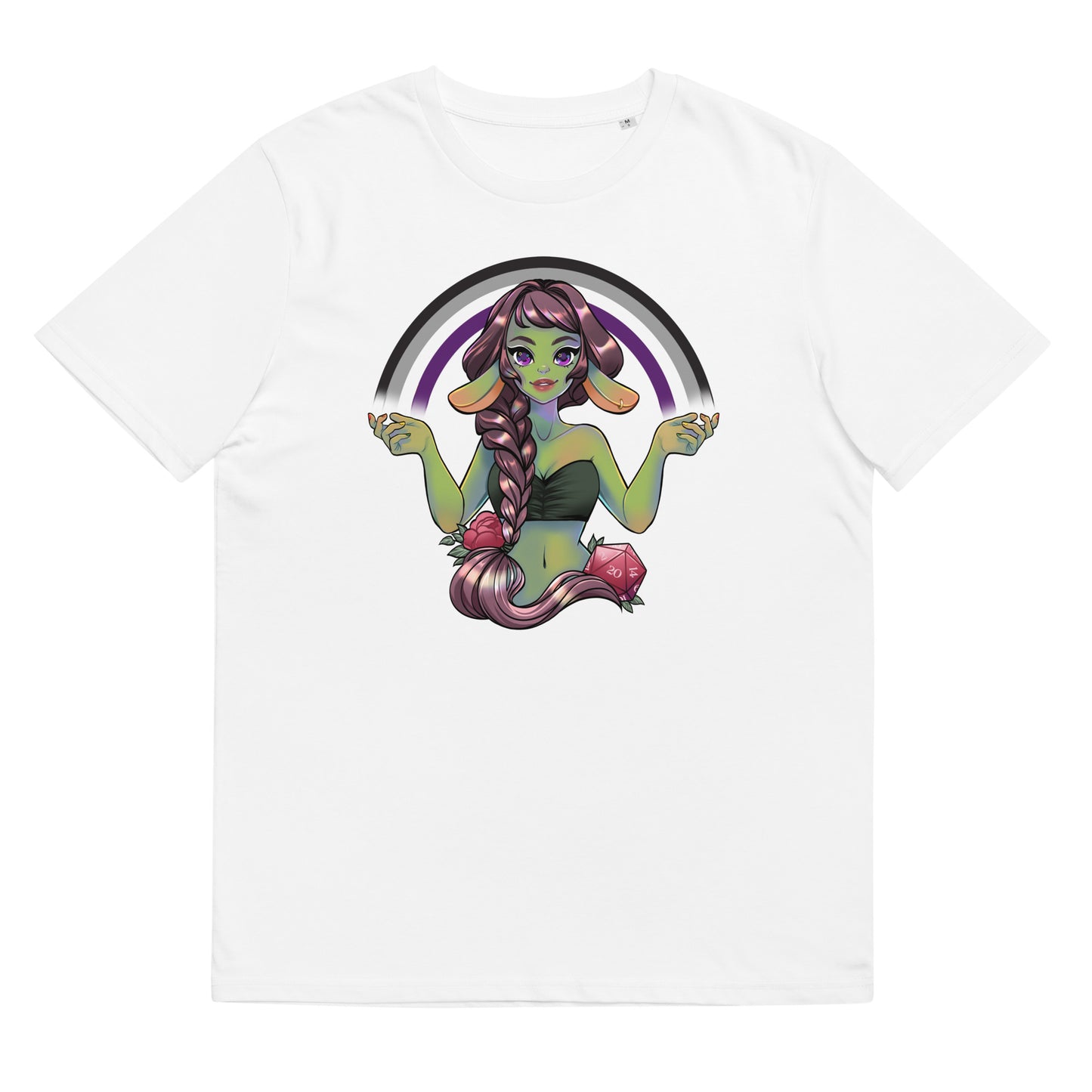Pride Goblin - Asexual - Unisex Organic Cotton T-Shirt