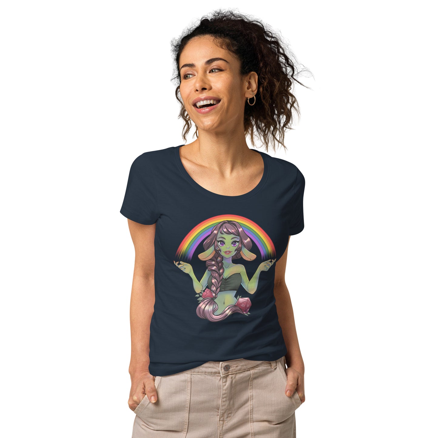 Pride Goblin - Basic Bio-T-Shirt für Damen