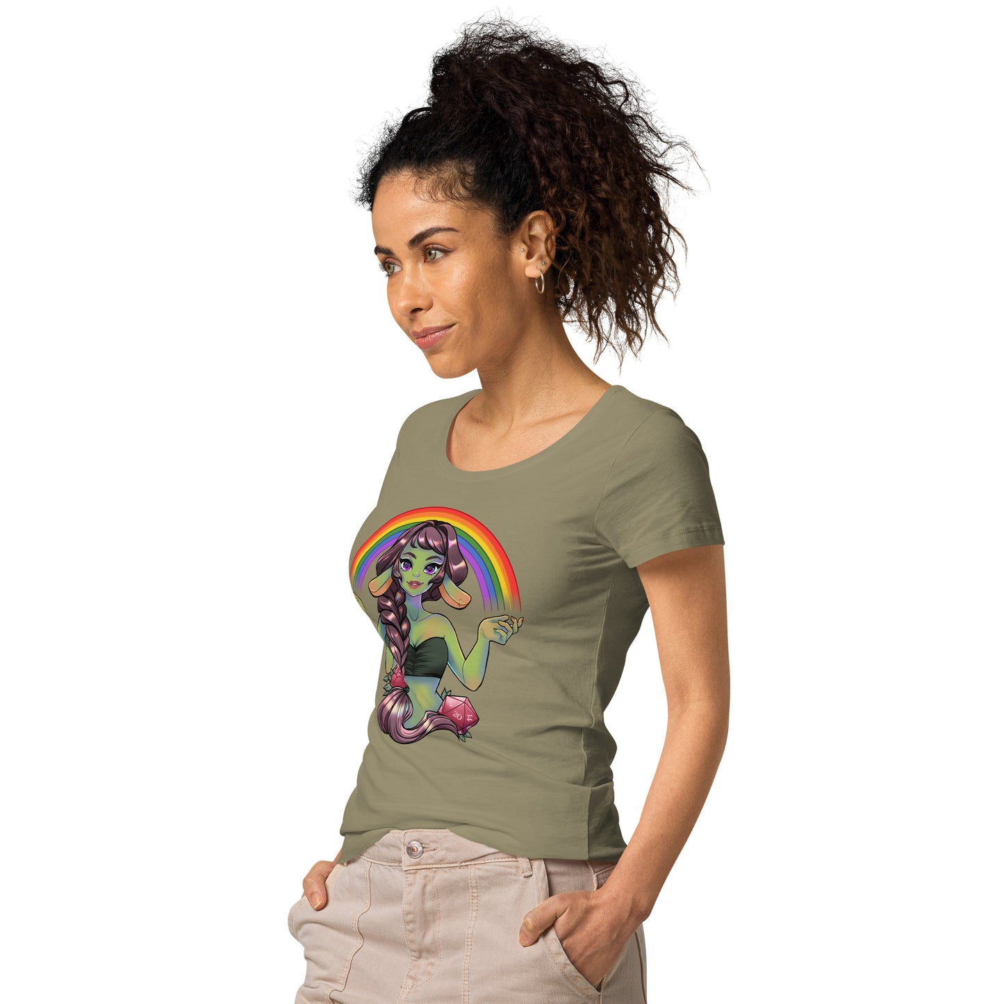 Pride Goblin - Basic Bio-T-Shirt für Damen